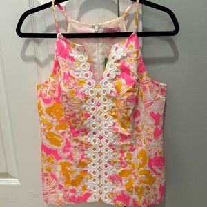 Lilly Pulitzer Magnolia Top size 6. NWT